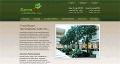 Desktop Screenshot of greenscapehs.com