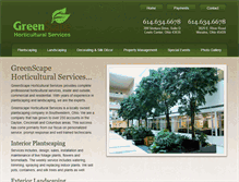 Tablet Screenshot of greenscapehs.com